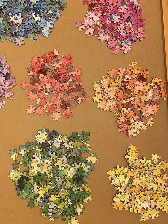 Chronicle Books Lego Rainbow Bricks Puzzle Sorted
