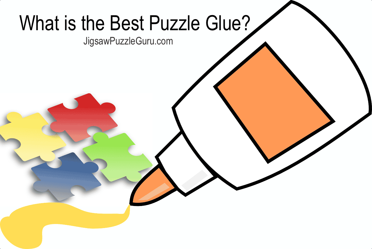 Jigsaw Puzzle Glue With Applicator Clear Conserve For Artwork