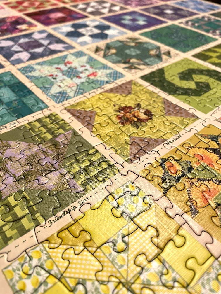 Cobble Hill Jigsaw Puzzle Common Quilt Patterns