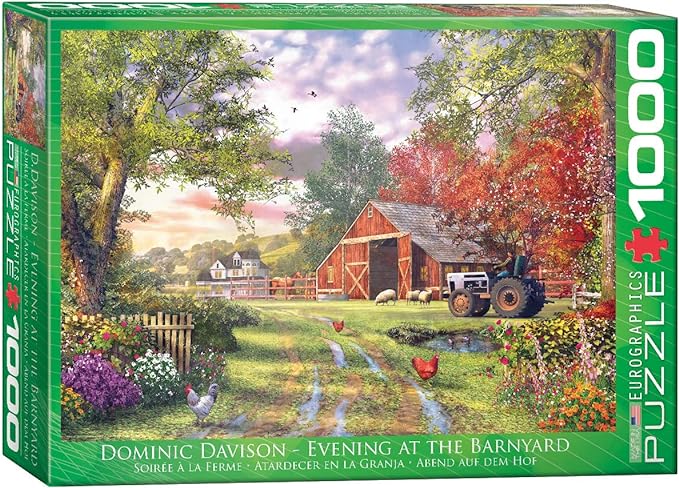 "Evening at the Barnyard" by EuroGraphics jigsaw puzzle