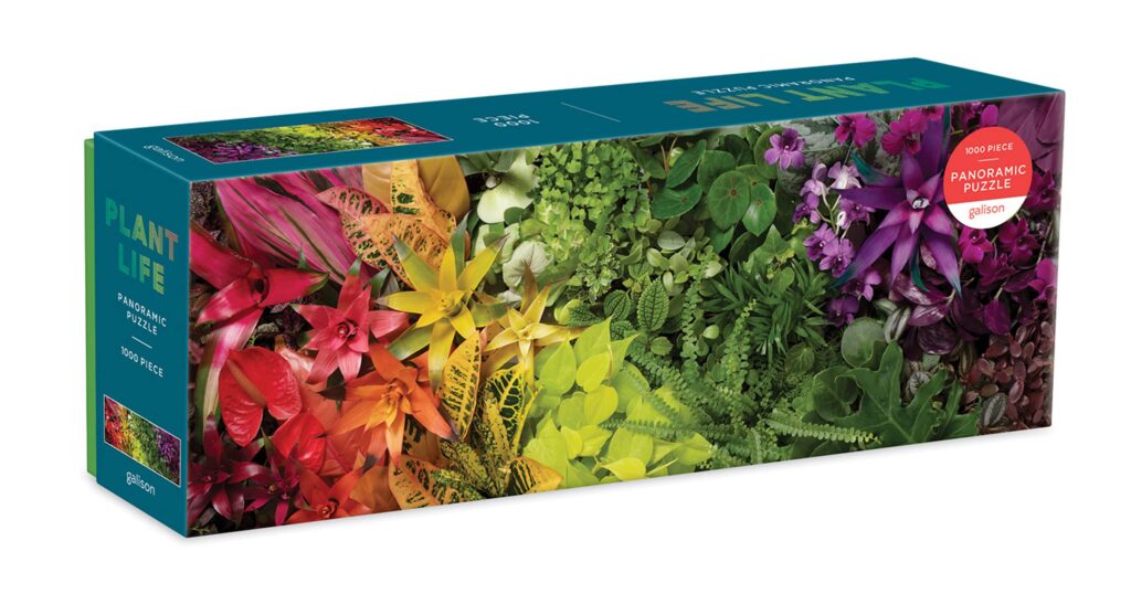 The Galison Plant Life Panoramic Puzzle