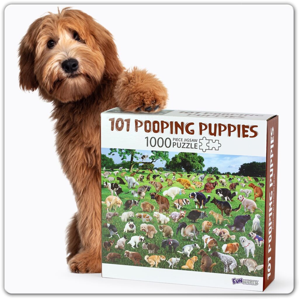 The Original 1000 Piece Puzzle, 101 Pooping Puppies