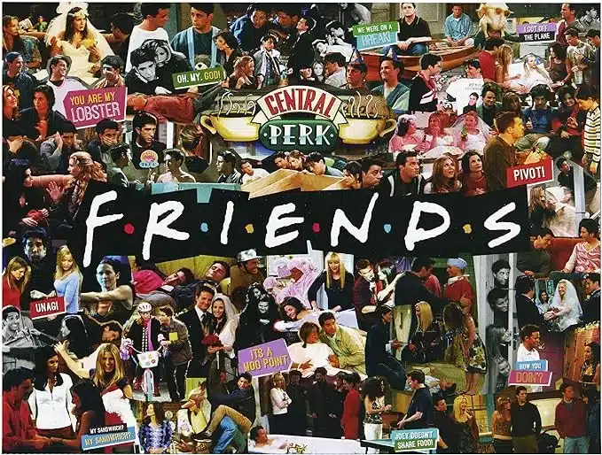 Friends TV Show pop culture jigsaw puzzle