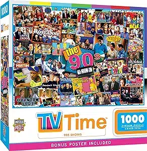 90's TV Shows pop culture jigsaw puzzle