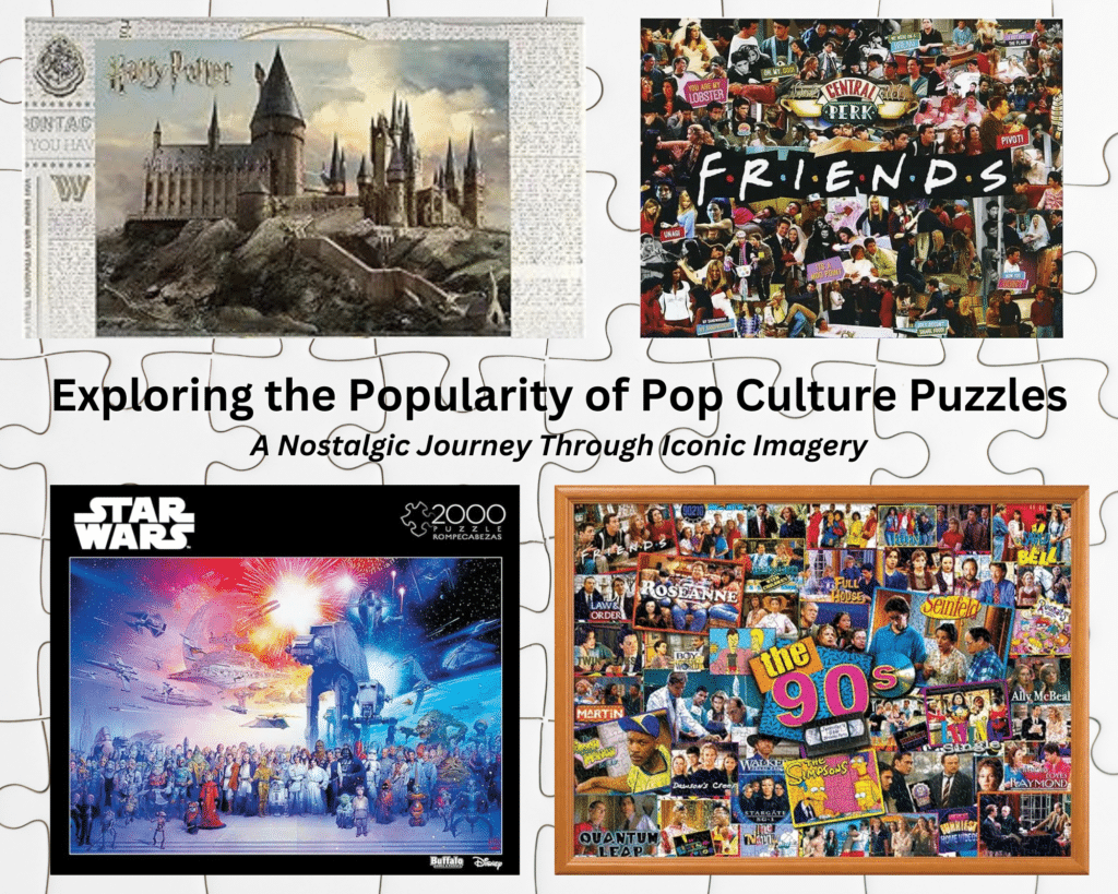 Exploring the Popularity of Pop Culture Puzzles A Nostalgic Journey Through Iconic Imagery